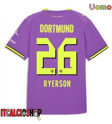 Borussia Dortmund Julian Ryerson #26 Terza Maglia 2026-27 Manica Corta
